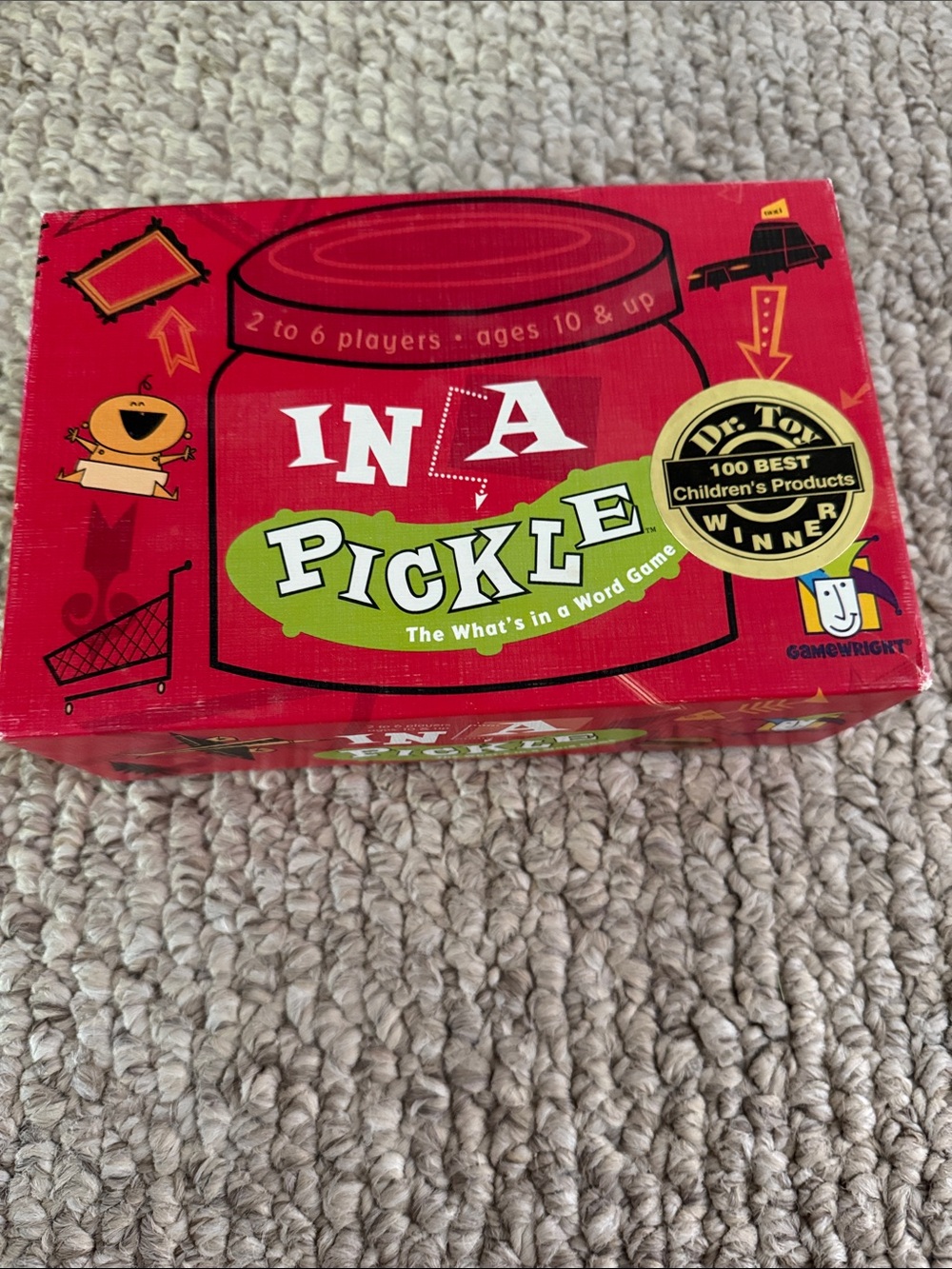 In A Pickle Word Game
